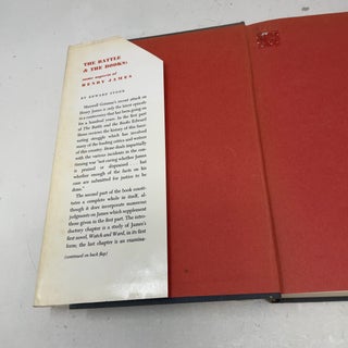 The Battle & The Books: some aspects of Henry James