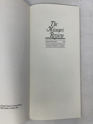 The Missouri Review