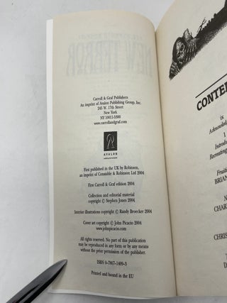 The Mammoth Book of New Terror