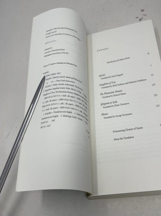 Euripides, 3 : Alcestis, Daughters of Troy, the Phoenician Women, Iphigenia at Aulis, Rhesus (Penn Greek Drama Series)