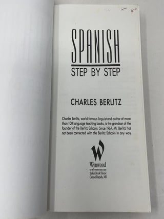 Spanish: Step by Step