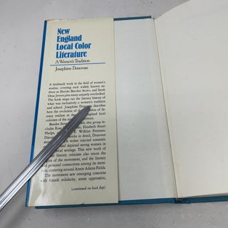 New England Local Color Literature: A Women's Tradition