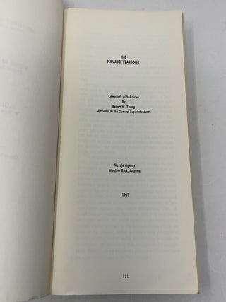 The Navajo Yearbook: Report No. VIII (1951-1961, A Decade of Progress)