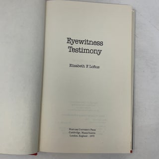 Eyewitness Testimony