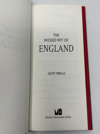The Wicked Wit of England