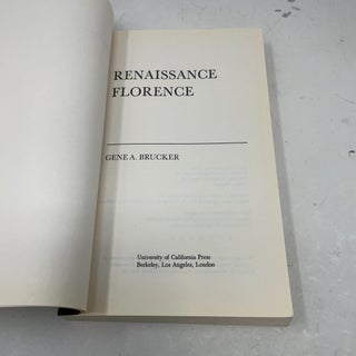 Renaissance Florence, Updated edition