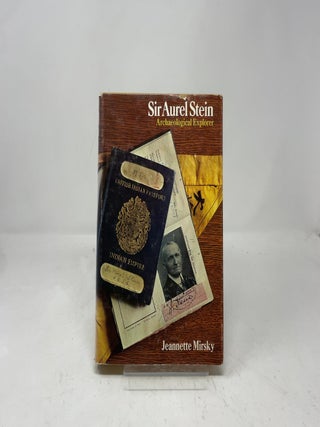 Item #401959 Sir Aurel Stein: A Biography. Jeannette Mirsky