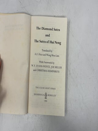 The Diamond Sutra and The Sutra of Hui Neng