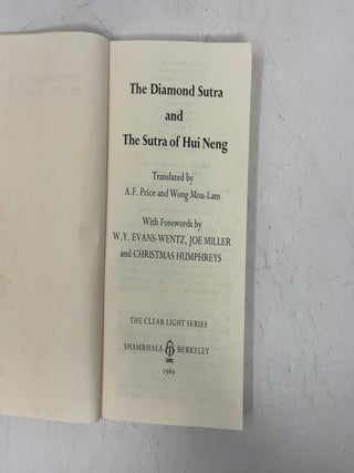 The Diamond Sutra and The Sutra of Hui Neng