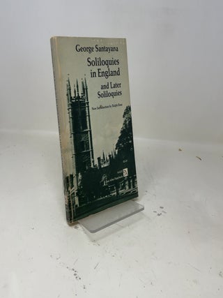 Soliloquies in England and Later Soliloquies