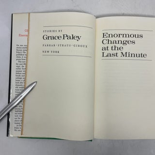Enormous Changes at the Last Minute: Stories