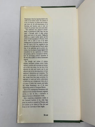 Life in Italy at the Time of the Medici