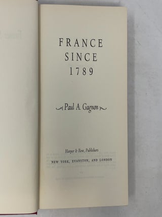 France Since 1789