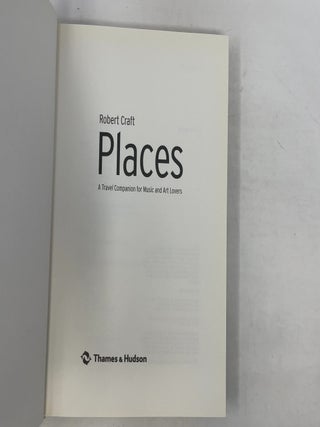 Places: A Travel Companion for Music and Art Lovers