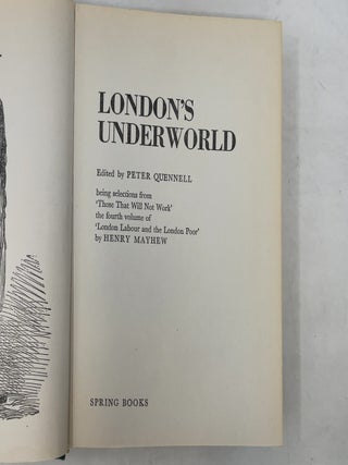London's Underworld