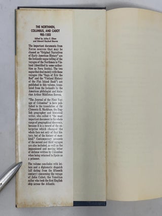 Winthrop's Journal: The Northmen, Columbus and Cabot
