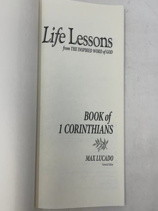 Book Of 1 Corinthians (Life Lessons with Max Lucado)