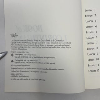 Book Of 1 Corinthians (Life Lessons with Max Lucado)