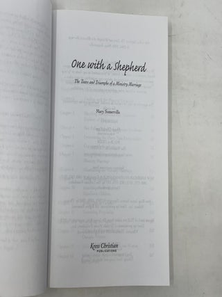 One With a Shepherd: The Tears and Triumps of a Ministry Marriage