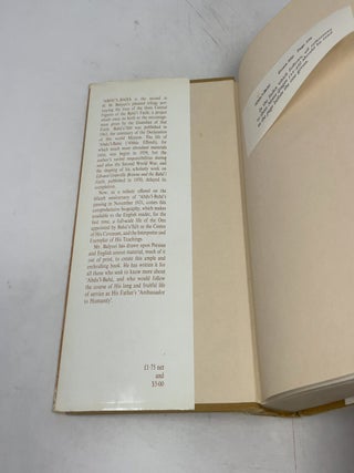 `Abdu'l-Bahá: The Centre of the Covenant of Bahá'u'lláh