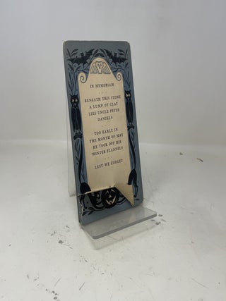 Comic Epitaphs From the Very Best Old Graveyards