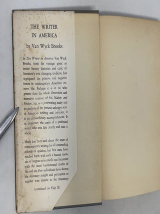 The Writer in America