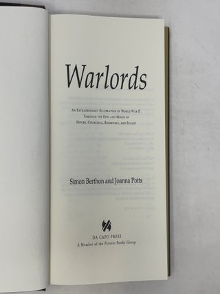 Warlords: An Extraordinary Re-creation of World War II through the Eyes and Minds of Hitler, Churchill, Roosevelt, and Stalin