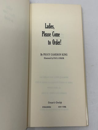 Ladies, Please Come to Order!