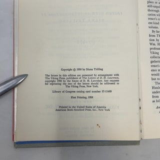 The Selected Letters of D. H. Lawrence