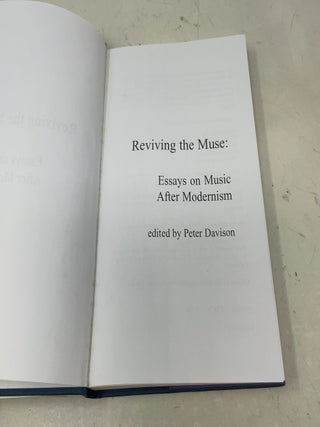 Reviving the Muse: Essays on Music After Modernism