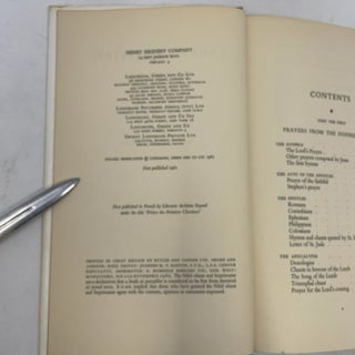 Early Christian Prayers