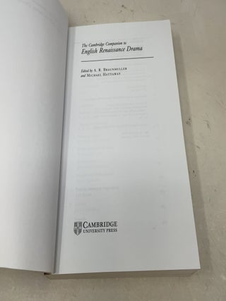 The Cambridge Companion to English Renaissance Drama (Cambridge Companions to Literature)