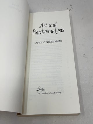 Art And Psychoanalysis (Icon Editions)