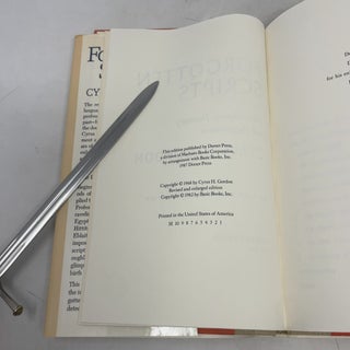 Forgotten Scripts: Their Ongoing Discovery and Decipherment