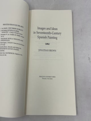 Images and Ideas in Seventeenth-Century Spanish Painting