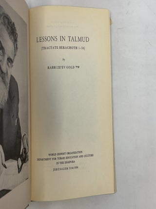 Lessons in Talmud