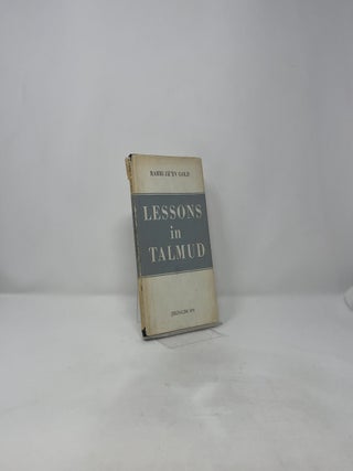 Lessons in Talmud