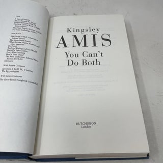 You Can't Do Both