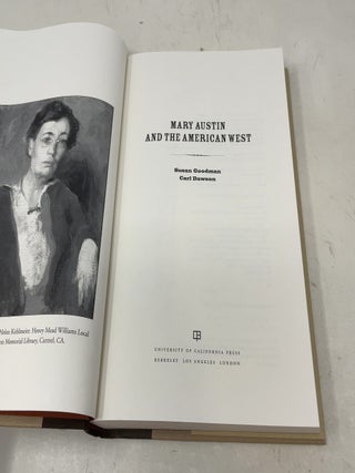 Mary Austin and the American West