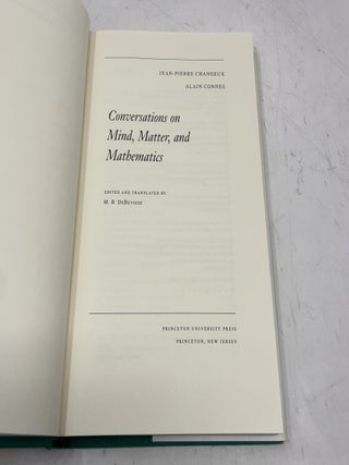 Conversations on Mind, Matter, and Mathematics