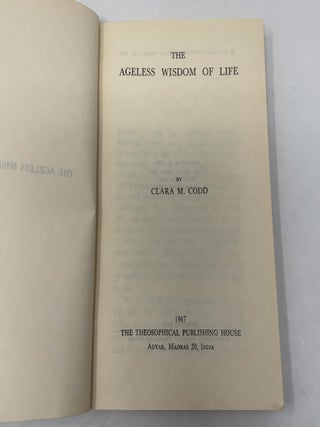The Ageless Wisdom of Life