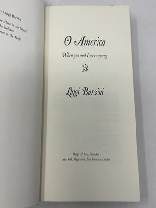 O America: When You and I Were Young