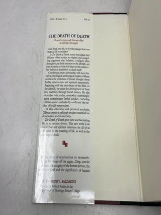 The Death of Death: Resurrection and Immortality in Jewish Thought