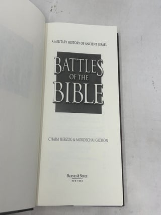 Battles of the Bible: A Military History of Ancient Israel