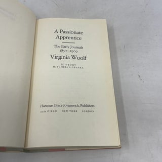 Passionate Apprentice: The Early Journals, 1897-1909
