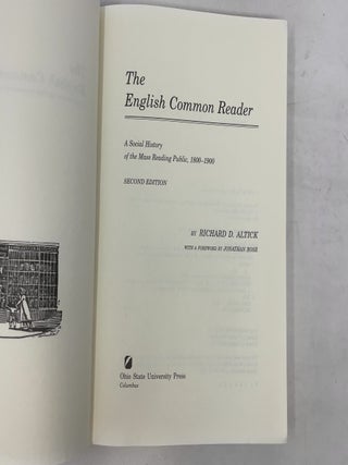 The English Common Reader: A Social History of the Mass Reading Public, 1800-1900