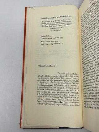 Literary History of the United States