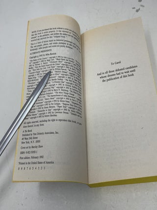 Alternate Presidents (Alternate Anthologies)