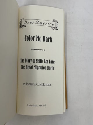 Color Me Dark: The Diary of Nellie Lee Love, the Great Migration North