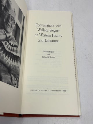 Conversations With Wallace Stegner on Western History and Literature